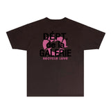 Gallery Dept T Shirt Retro Printed Loose Short-Sleeved Shirt