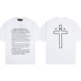 ERD T Shirts Printed Pure Cotton Loose Short Sleeve T-shirt