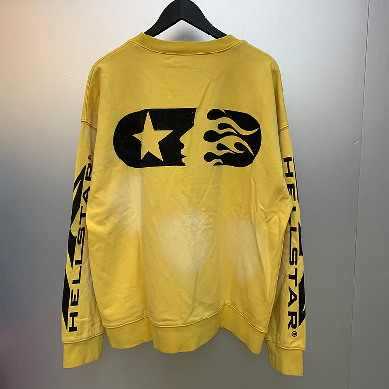 HS Hoodie Retro Printed Loose Autumn and winter