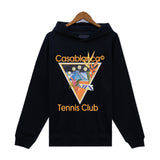 Casablanca Hoodie Autumn/Winter Alphabet Painted Textile
