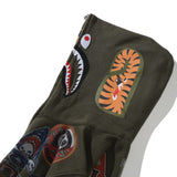 Bathing Ape Hoodie 15th Anniversary Hooded Sweater Men's Autumn and Winter Fleece Cardigan Zipper Shark Head Jacket