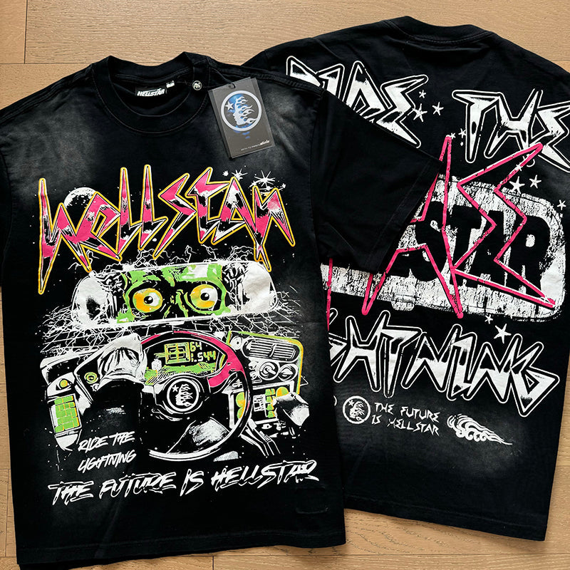 HS T Shirts Washed Aging Process