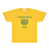 Casablanca T Shirts Fashion Print Street