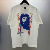 SAINT MICHAEL Vintage T Shirt Crew Neck Short Sleeve