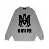 Amiri Long Sleeved Shirt Printed Trendy Pure Cotton