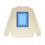 Casablanca Long sleeve T-shirt Portal Printed Cotton Crew Neck