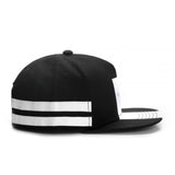 Trendy flat brimmed hat tres slick cap summer