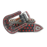 Hip-Hop Punk Rhinestone Belt Buckle
