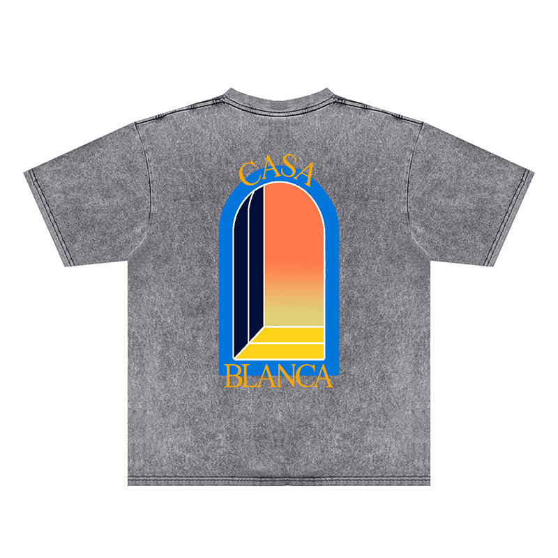 Casablanca Distressed T-Shirt