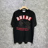 Rhude T Shirts Printed Trendy Pure Cotton