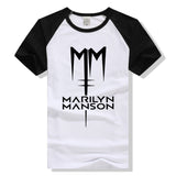 Marilyn Manson T Shirt Marilyn Manson Printed Loose T Shirt Men