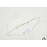 OFF WHITE Hoodie Trendy Street Style Personalized Cotton
