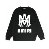 Amiri Long Sleeved Shirt Printed Trendy Pure Cotton