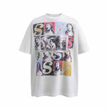 SAINT MICHAEL Vintage T Shirt Direct Spray Short Sleeve