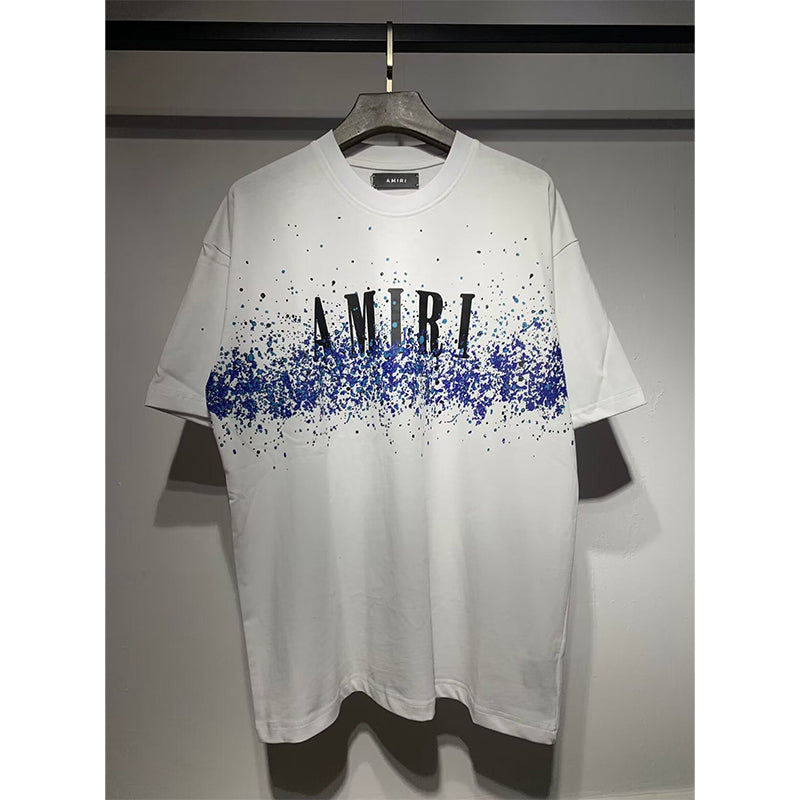 Amiri T Shirts Fashion Print Couple High Street
