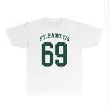 Rhude T Shirts Printed Trendy Pure Cotton