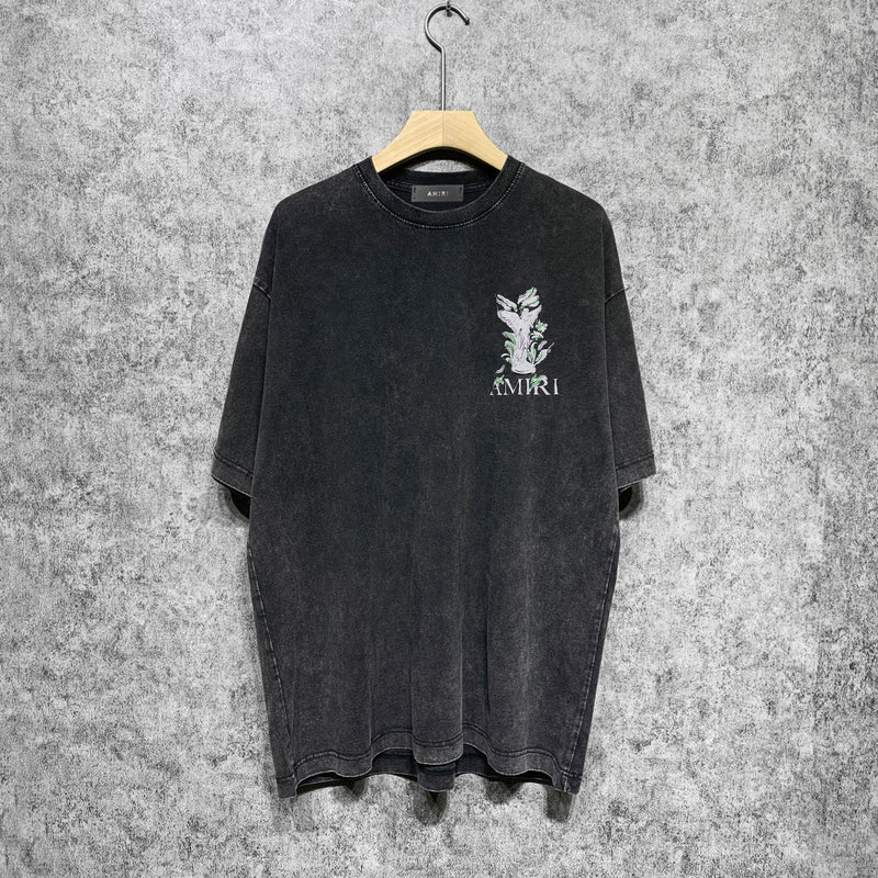 Amiri washed t-shirt angel short sleeve