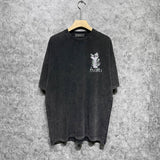 Amiri washed t-shirt angel short sleeve