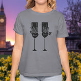 Valentine's Day T-Shirts Couple Love Print Sweet Style