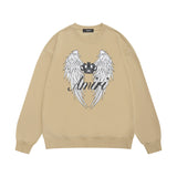 Amiri Sweatshirt Printed Trendy Pure Cotton