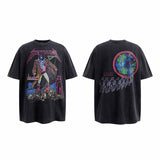 SAINT MICHAEL Vintage T Shirt Tour Limited FOG Earth Lizard Man Short Sleeve