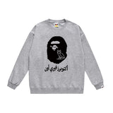Bathing ape Crew neck sweatshirt