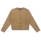 Ralph Lauren Knitted sweaters Ralph Lauren embroidered sweater cardigan knitted sweater loose vintage