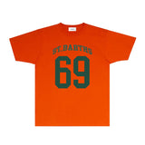 Rhude T Shirts Printed Trendy Pure Cotton