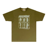 Gallery Dept T Shirt Retro Printed Loose Short-Sleeved Shirt