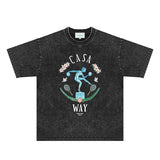 Casablanca Distressed T-Shirt