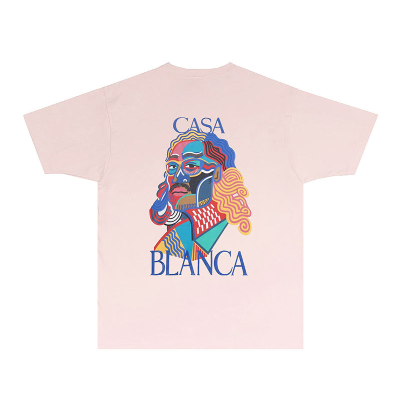 Casablanca T Shirts Fashion Print Street
