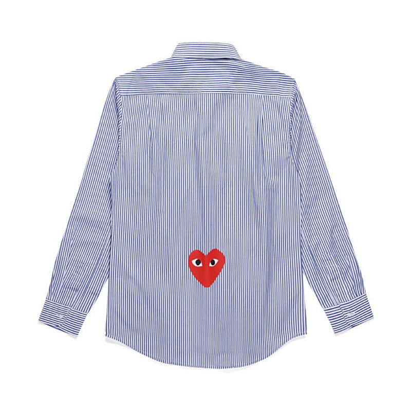 CDG Be Kind T Shirt Unisex Wear Striped Shirt Long Sleeve Shirt