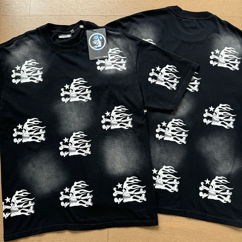 HS T Shirts Washed Aging Process