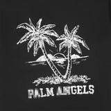 Palm Angels T Shirts Palm Angels Sketch Printed Short Sleeve T-shirt