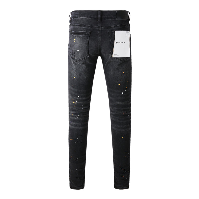 Purple Brand Jeans Pure Cotton High Street Trend #9045
