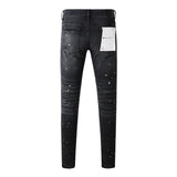 Purple Brand Jeans Pure Cotton High Street Trend #9045