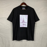 Kith T-Shirt Kith Kith Floral Marroon Eiffel Tee