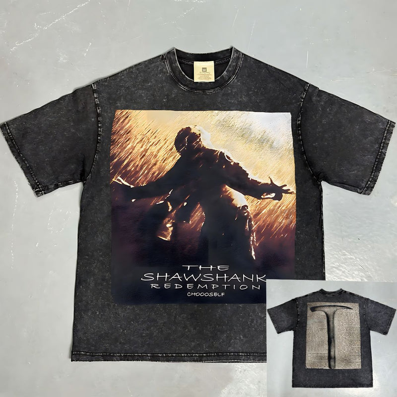 Men Vintage T-Shirts "The Shawshank Redemption"