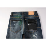 Purple Brand Jeans Pure Cotton High Street Trend