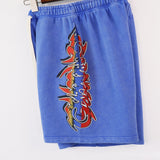 Godspeed Shorts Summer GOD Skull Pattern Casual Loose Shorts