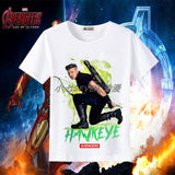 Marvel T Shirt Clothes Men's Marvel Movie Iron Man Short Sleeve T-shirt