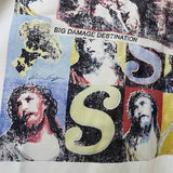 SAINT MICHAEL Vintage T Shirt Direct Spray Short Sleeve