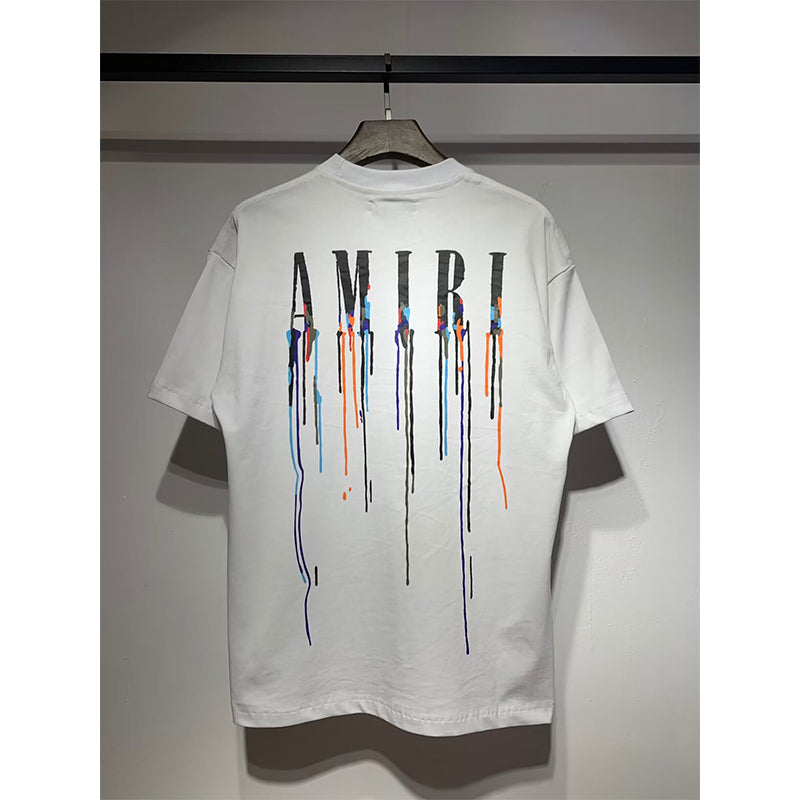 Amiri T Shirts Fashion Print Couple High Street