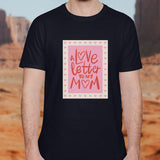Valentine's Day T-Shirts Couple Love Print Sweet Style
