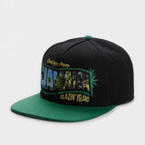 Trendy flat brimmed hat hawaii cap sunshade breathable