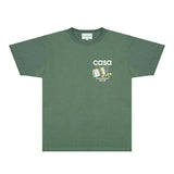 Casablanca T Shirts Fashion Print Street