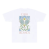 Casablanca T Shirts Fashion Print Street