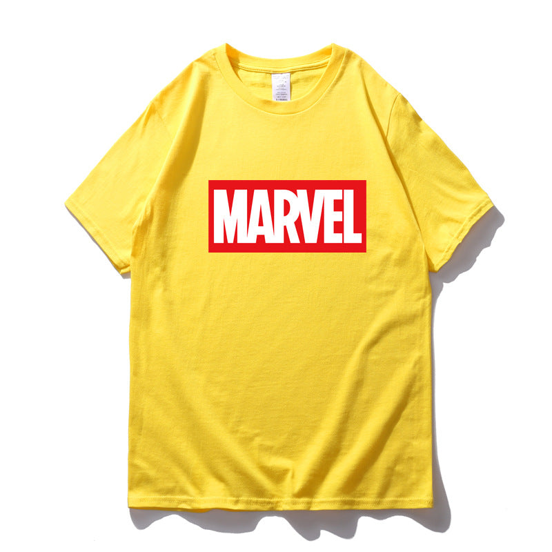 Marvel T Shirt T-shirt Men's Short Sleeve Spider-Man