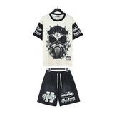 HS T-Shirt And Shorts Two-Piece Set