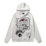 Hellstar Hoodie Retro abstract print